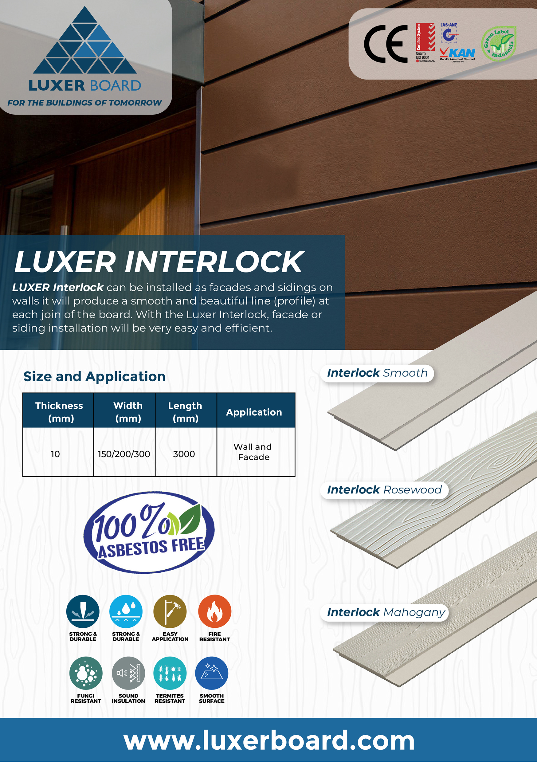 Cover Luxer Interlock Catalogue